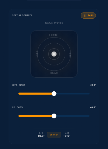 Spatial Joystick Control